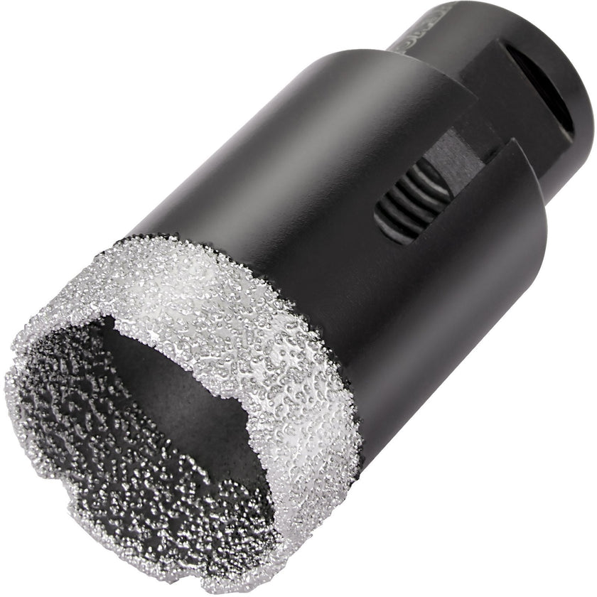 VEVOR Diamond Drill Bits 6/8/10/13/19/25/32/51 mm Diamond Hole Saw Brazed Tile 0.59in Segment Finger Bit SDS Tile Hole Saw Kit with a Blade for Tile Ceramic Porcelain Marbl 5/8\