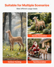 VEVOR Deer Decoy Outdoor Realistic Doe Decoys for Hunting Foldable Legs 1-Pack