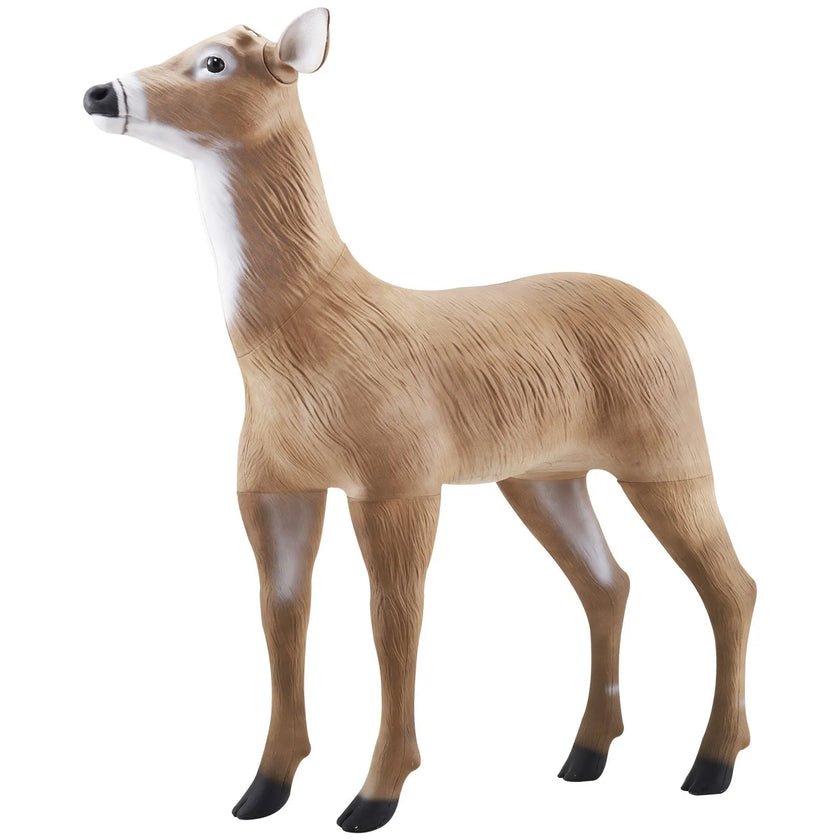 VEVOR Deer Decoy Outdoor Realistic Doe Decoys for Hunting Foldable Legs 1-Pack