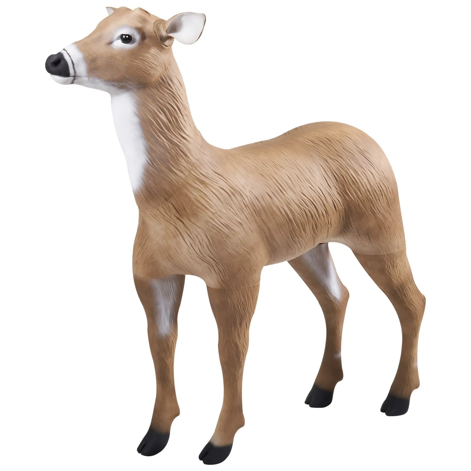 VEVOR Deer Decoy Outdoor Realistic Doe Decoys for Hunting Foldable Legs 1-Pack