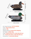 VEVOR Duck Decoy Outdoor Teal Decoys Realistic Plastic Floating Duck for Hunting