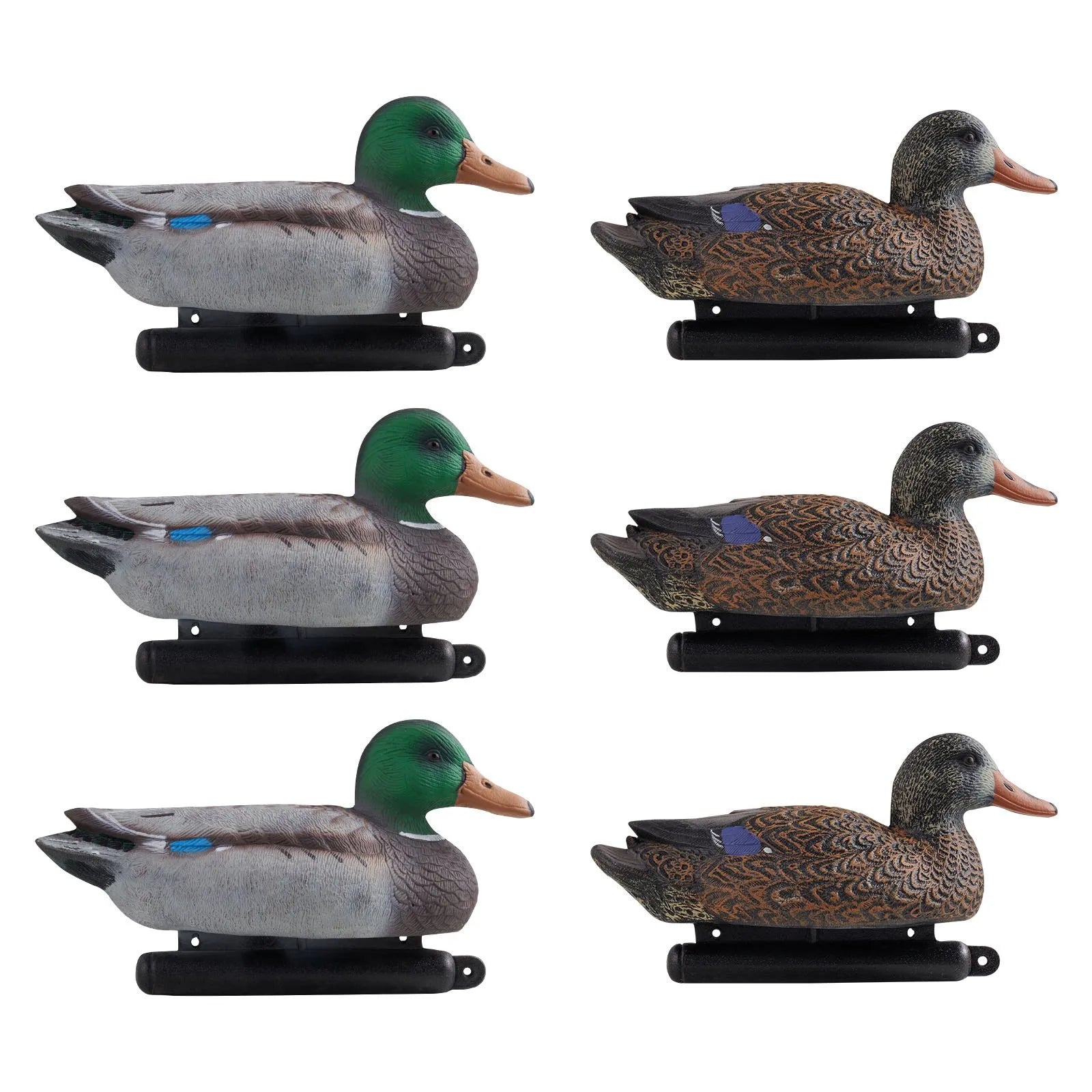 VEVOR Duck Decoy Outdoor Teal Decoys Realistic Plastic Floating Duck for Hunting