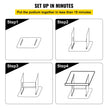 VEVOR Tabletop Acrylic Podium 19.5