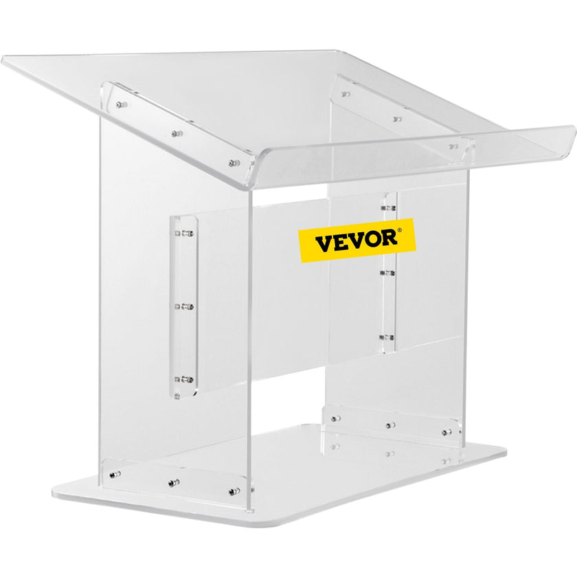 VEVOR Tabletop Acrylic Podium 19.5