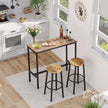 VEVOR Bar Table Height Pub Table Cocktail Counter Kitchen Dining 39x16x35.5 in