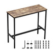 VEVOR Bar Table Height Pub Table Cocktail Counter Kitchen Dining 39x16x35.5 in