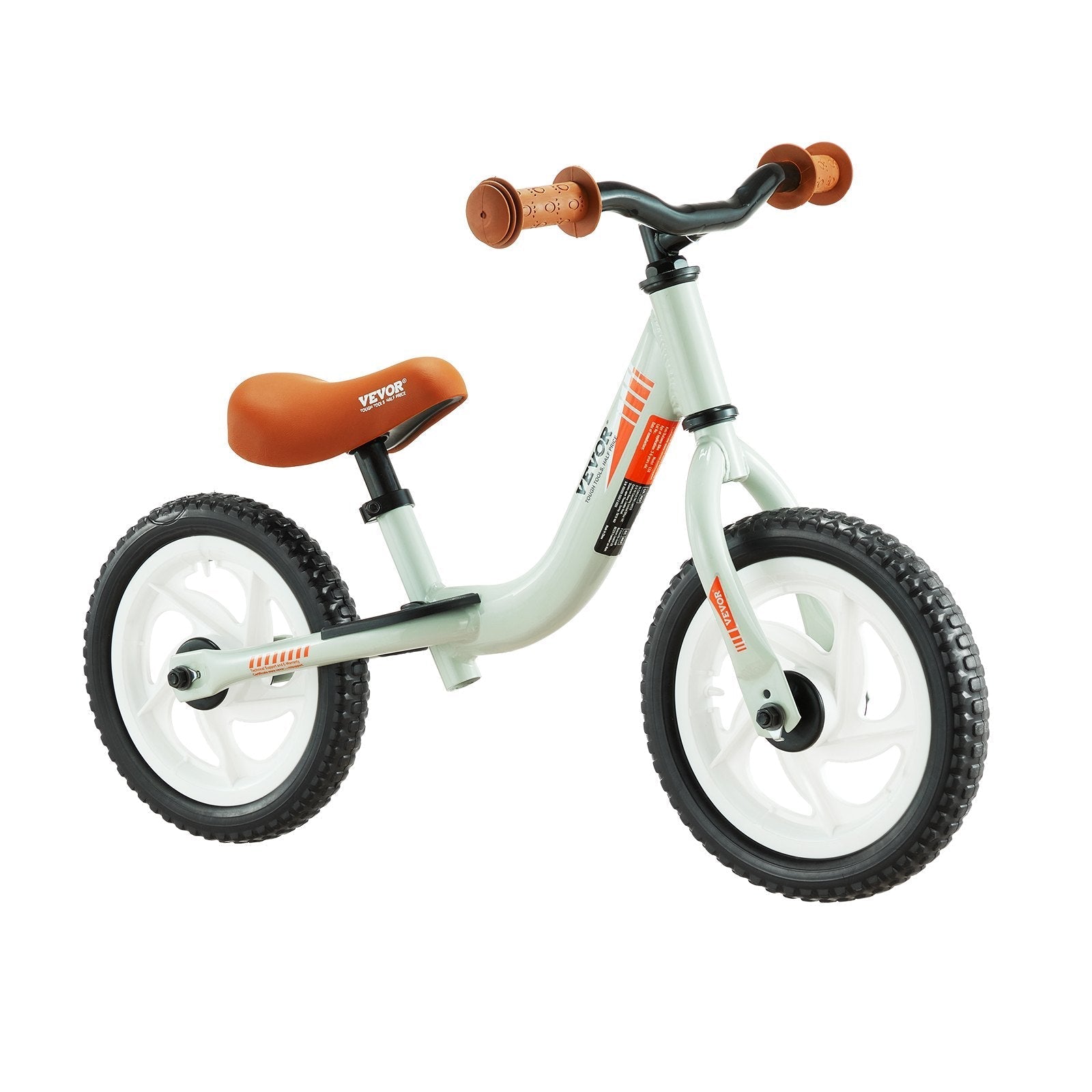 VEVOR Toddler Balance Bike, Lightweight Aluminum Alloy Balance Bicycle for Kids, with Adjustable Seat & Handlebar, 12