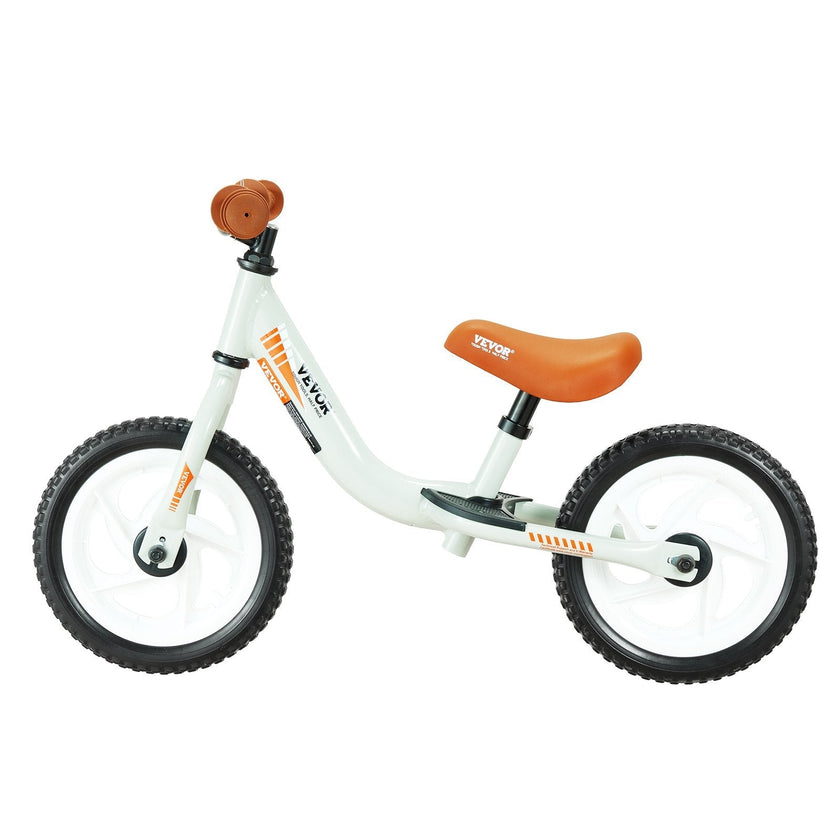 VEVOR Toddler Balance Bike, Lightweight Aluminum Alloy Balance Bicycle for Kids, with Adjustable Seat & Handlebar, 12