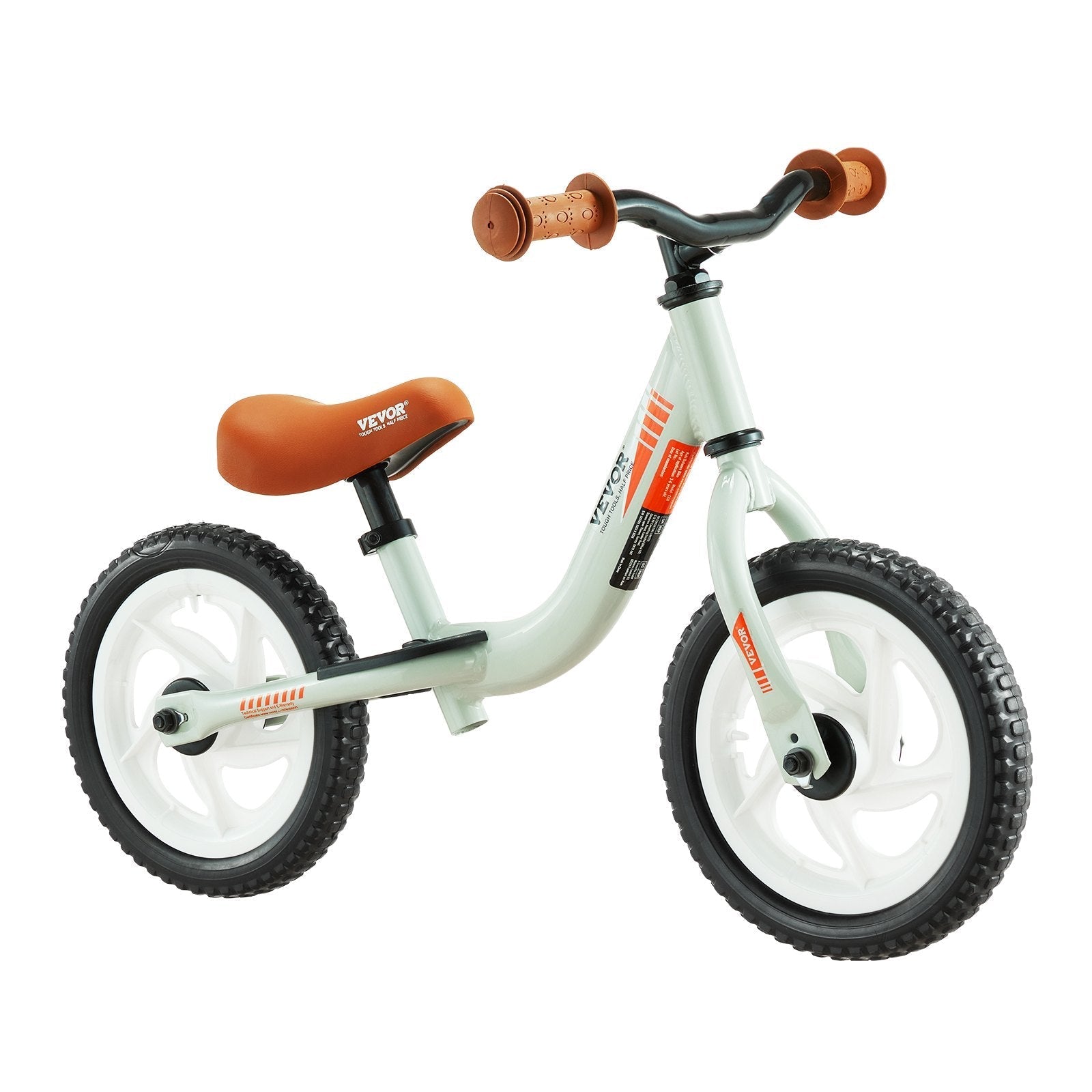 VEVOR Toddler Balance Bike, Lightweight Aluminum Alloy Balance Bicycle for Kids, with Adjustable Seat & Handlebar, 12