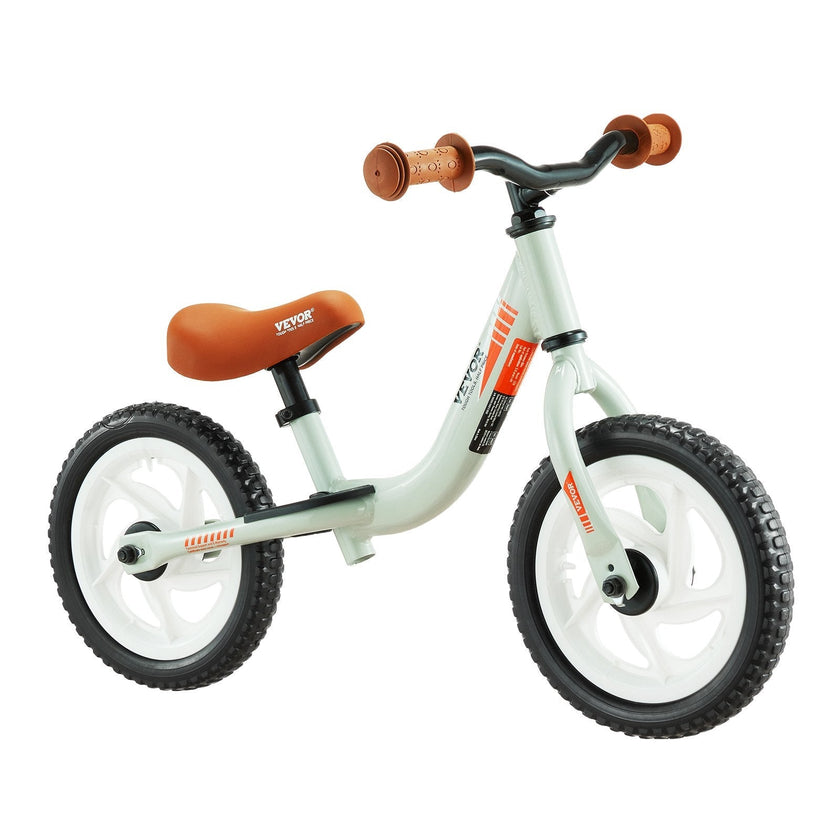 VEVOR Toddler Balance Bike, Lightweight Aluminum Alloy Balance Bicycle for Kids, with Adjustable Seat & Handlebar, 12