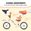 VEVOR Toddler Balance Bike, Carbon Steel Balance Bicycle for Kids with Adjustable Seat & Handlebar, 12