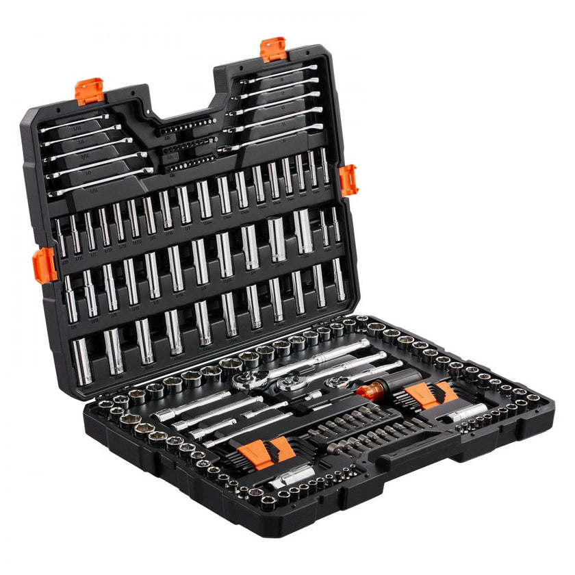 VEVOR Mechanics Tool Set and Socket Set, 1/4