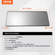 VEVOR Square Wall Mounted Mirror 28