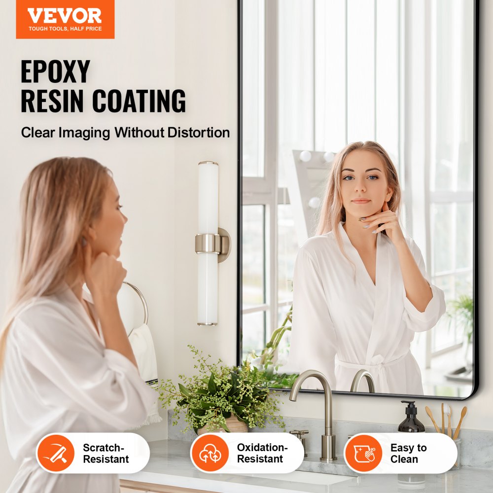 VEVOR Square Wall Mounted Mirror 30
