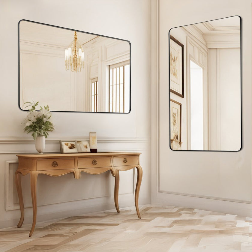 VEVOR Square Wall Mounted Mirror 30