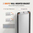 VEVOR Square Wall Mounted Mirror 22