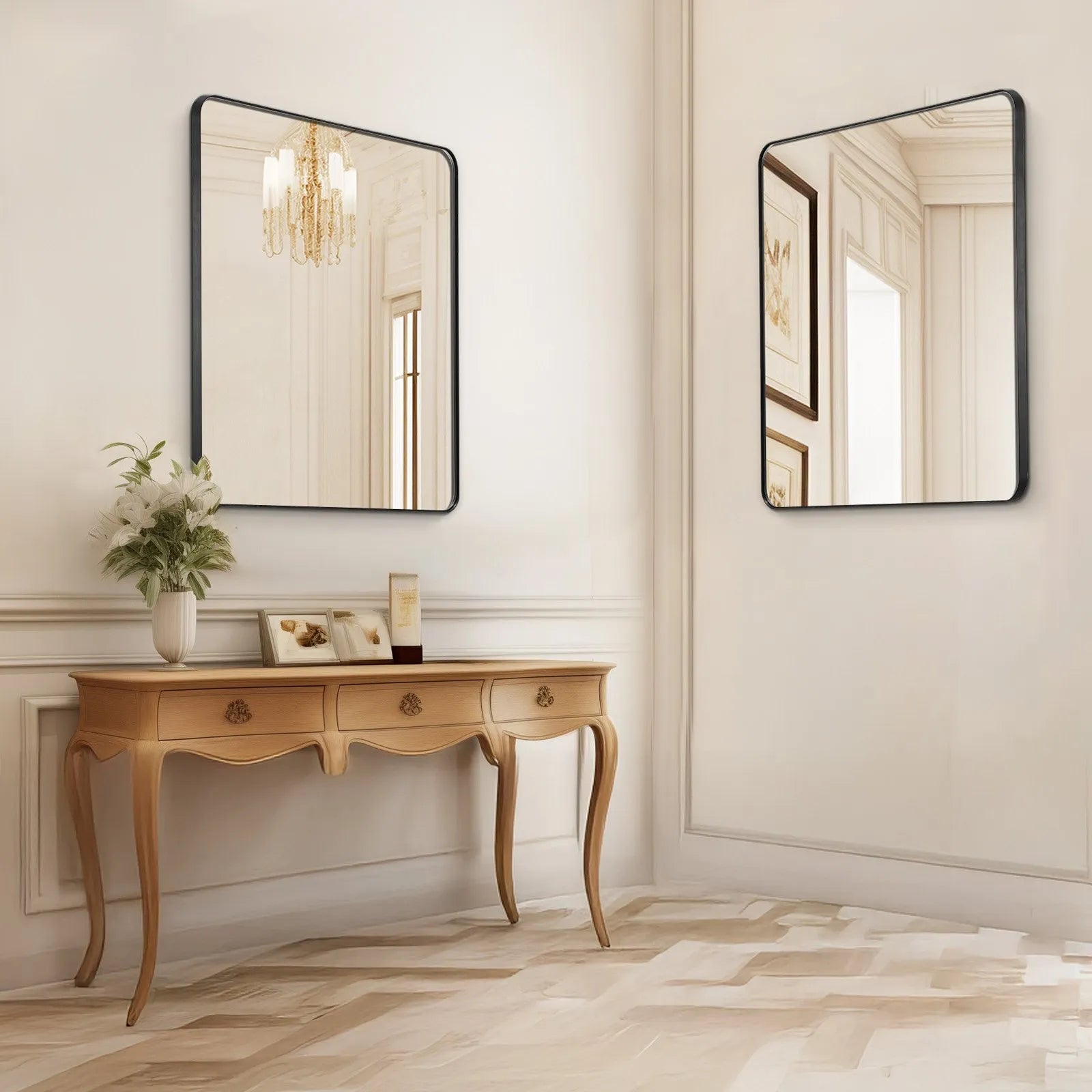 VEVOR Square Wall Mounted Mirror 22