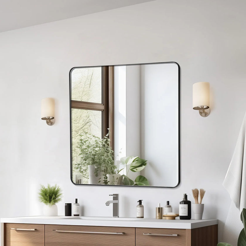 VEVOR Square Wall Mounted Mirror 22