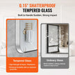 VEVOR Square Wall Mounted Mirror 36