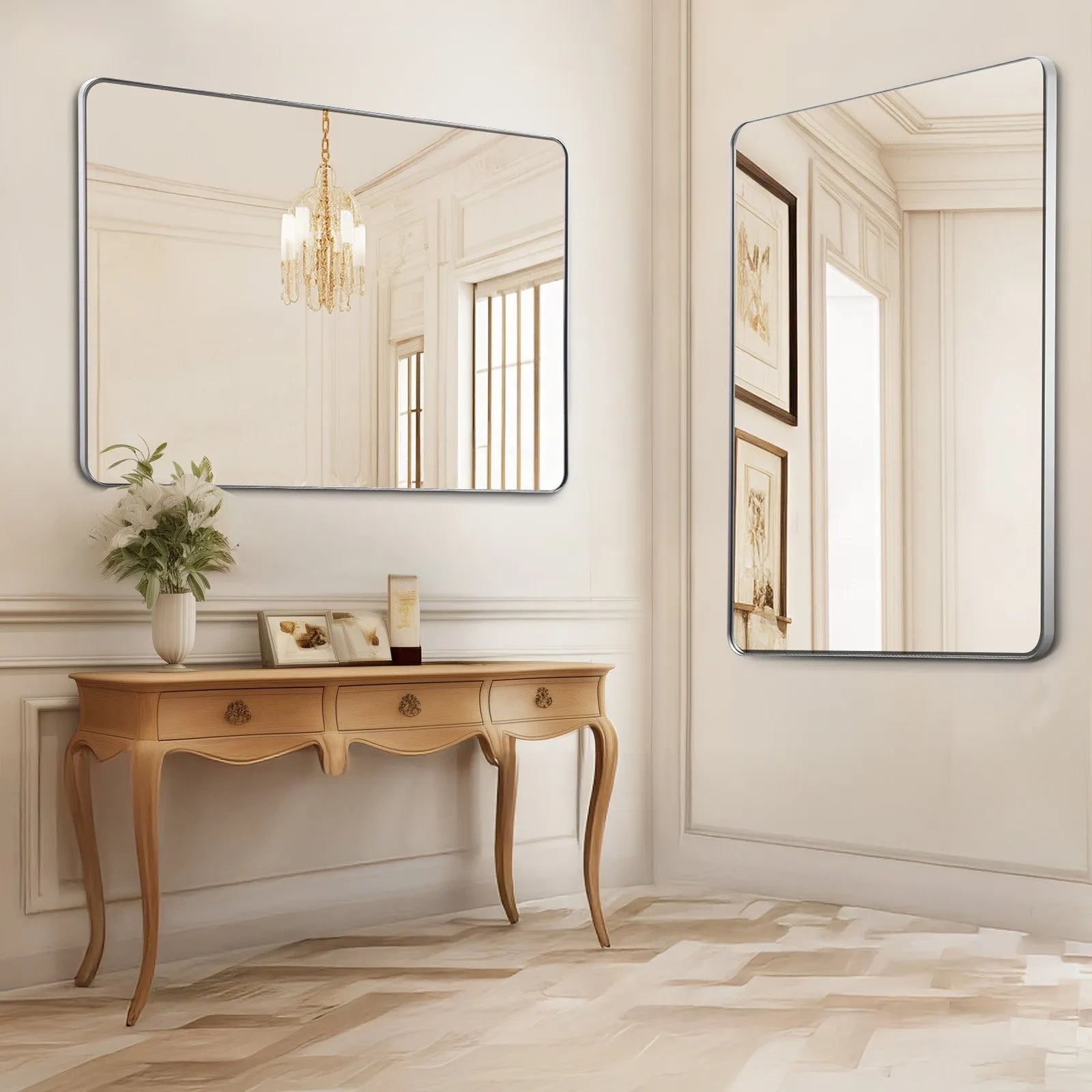 VEVOR Square Wall Mounted Mirror 36