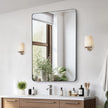 VEVOR Square Wall Mounted Mirror 36