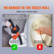 VEVOR Drain Auger, 25ft 1/4in Heavy Duty Flexible Drum Plumbing Drain Snake with Drill Adapter, Use Manually/Powered Steel Cable Clog Remover, Kitchen Bathrom Shower Sink with Gloves Autofeed Control