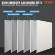 VEVOR Access Panel for Drywall & Ceiling, 24 x 24 Inch Plumbing Access Panels, Reinforced Access Door, Heavy-Duty Steel Wall Hole Cover, Easy Install Removable Hinged Panel for Wiring & Cables, Silver