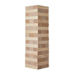 VEVOR Tumbling Timber Toy 54 Blocks Large Tumble Tower Blocks Game Pine Wood Bag