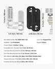 VEVOR Mechanical Keyless Entry Door Lock 14 Key Mechanical Door Lock for Home