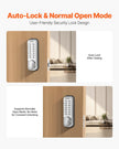VEVOR Mechanical Keyless Entry Door Lock 14 Key Mechanical Keypad Door Knob Home