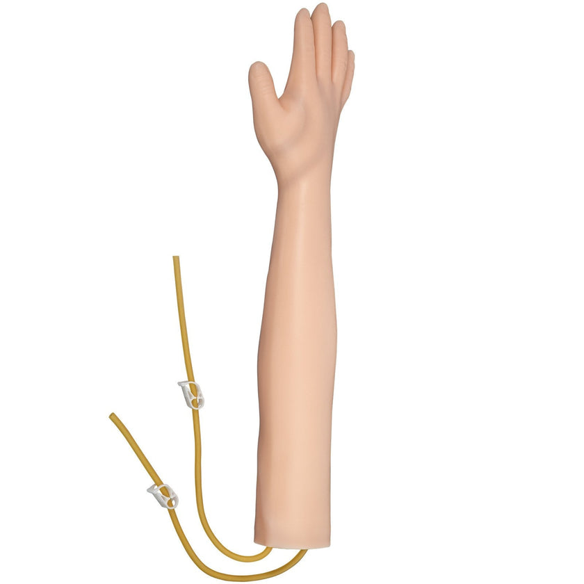 VEVOR Iv Kit Iv Practice Arm Phlebotomy Venipuncture Practice Kit Iv Simulation Arm Iv Injection Practice Educational Training and Teaching Model for Nurse and Apprentice