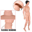VEVOR Manikin for The Cure of The Patient Didactic Material in PVC Medical Training Teaching Manikin Model Woman for Teaching at School of Nursing Medicine