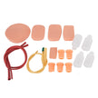 VEVOR Manikin for The Cure of The Patient Didactic Material in PVC Medical Training Teaching Manikin Model Woman for Teaching at School of Nursing Medicine