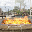 VEVOR 36 x 12 inch Drop-in Fire Pit Pan, Rectangular Stainless Steel Fire Pit Burner Kit, Natural & Propane Gas Fire Pan 150,000 BTU with H-Burner for Indoor or Outdoor Use