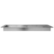 VEVOR 36 x 12 inch Drop-in Fire Pit Pan, Rectangular Stainless Steel Fire Pit Burner Kit, Natural & Propane Gas Fire Pan 150,000 BTU with H-Burner for Indoor or Outdoor Use