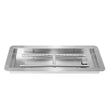 VEVOR 36 x 12 inch Drop-in Fire Pit Pan, Rectangular Stainless Steel Fire Pit Burner Kit, Natural & Propane Gas Fire Pan 150,000 BTU with H-Burner for Indoor or Outdoor Use