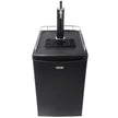 VEVOR Beer Kegerator, Single Tap Draft Beer Dispenser, Full Size Keg Refrigerator With Shelves, CO2 Cylinder, Drip Tray & Rail, 32°F- 50°F Temperature Control, Holds 1/6, 1/4, 1/2 Barrels, Black