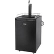 VEVOR Beer Kegerator, Single Tap Draft Beer Dispenser, Full Size Keg Refrigerator With Shelves, CO2 Cylinder, Drip Tray & Rail, 32°F- 50°F Temperature Control, Holds 1/6, 1/4, 1/2 Barrels, Black