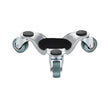 VEVOR Furniture Dolly 4 pcs Steel Tri-dolly Set Furniture Mover 440 lbs Capacity