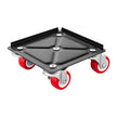 VEVOR Furniture Dolly Heavy Duty Furniture Mover with 5 Wheels 1200 lbs Capacity