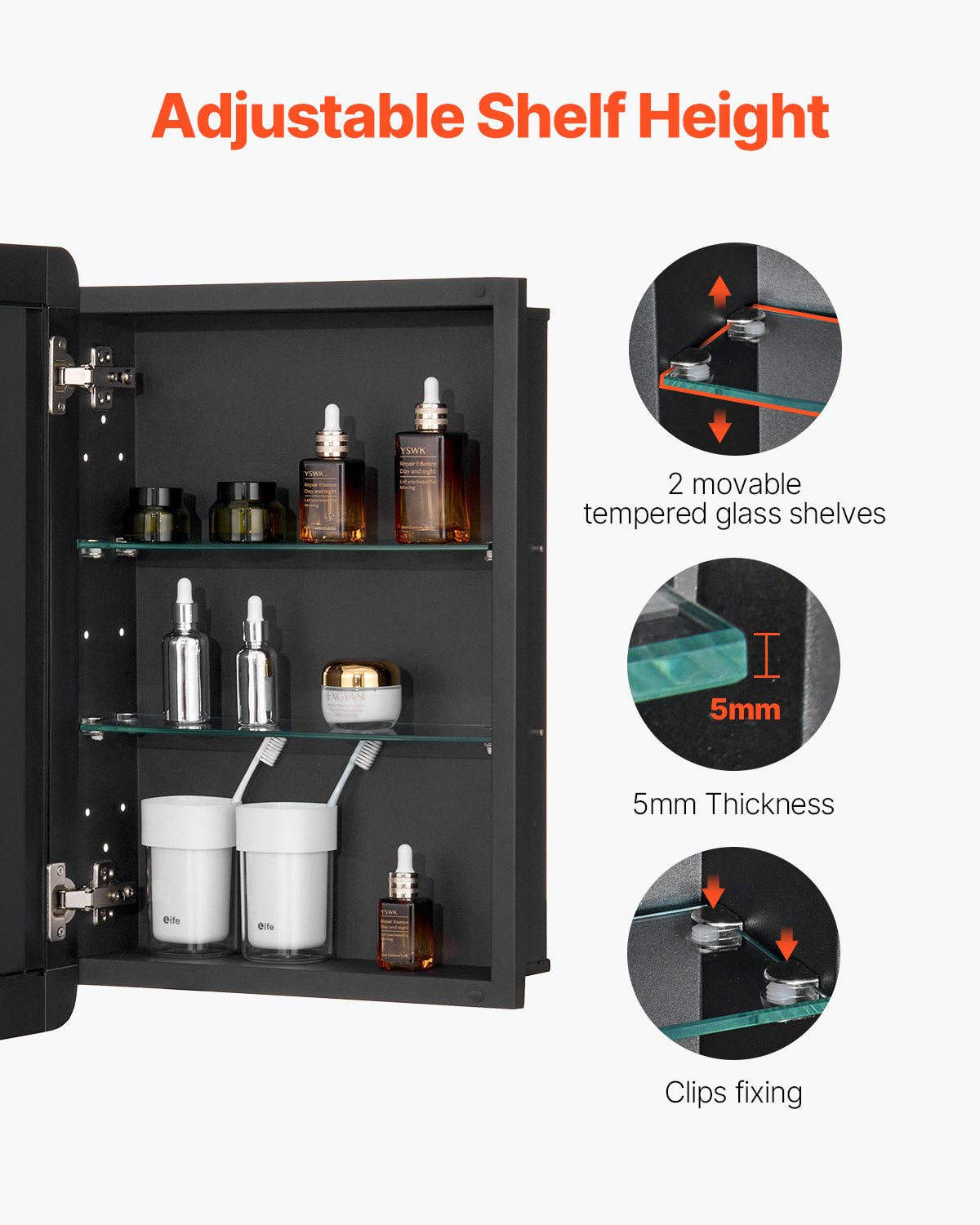 VEVOR Medicine Cabinet 16