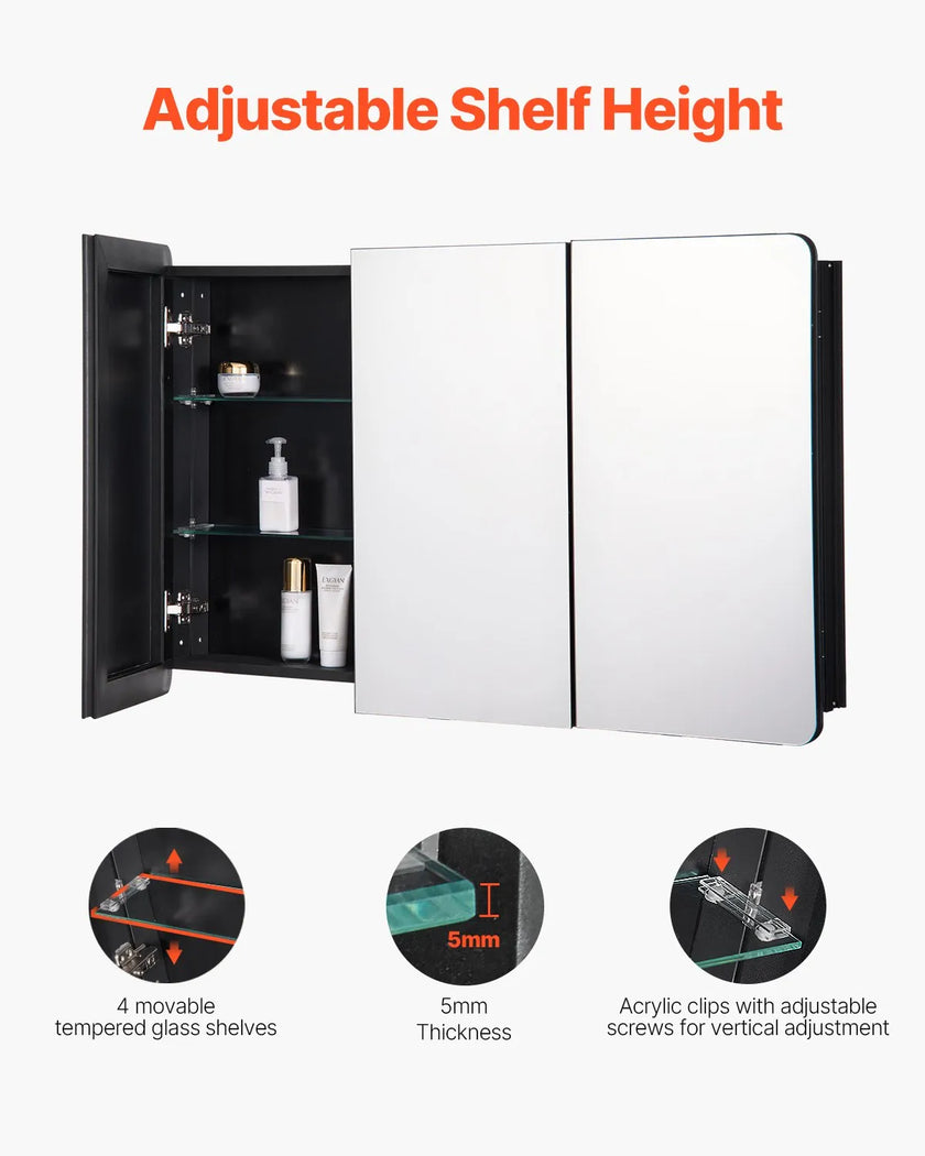 VEVOR Medicine Cabinet 25.5
