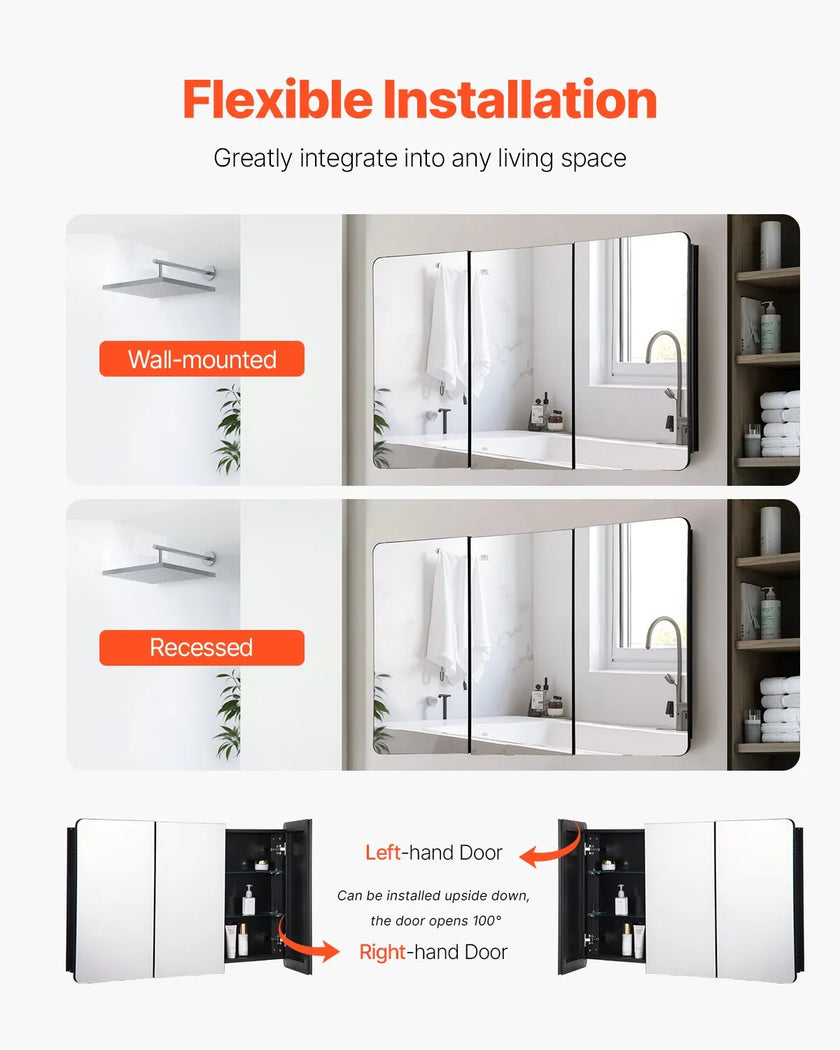 VEVOR Medicine Cabinet 25.5