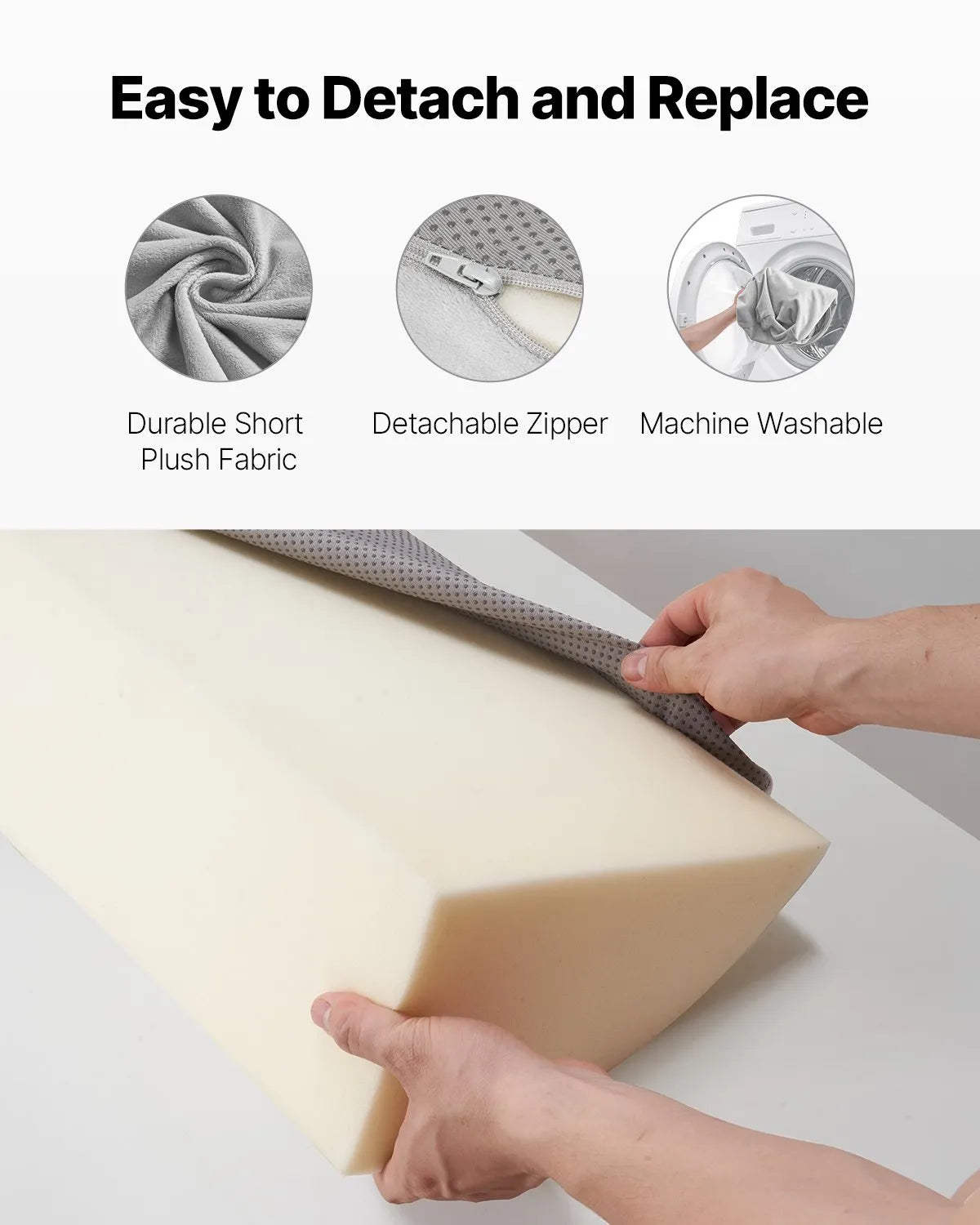 VEVOR Bed Wedge Pillow 76