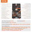 VEVOR Tool Kit, 216 Piece General Household Hand Tool Set, Home Repairing Tool Kit with Portable Tool Storage Case, High-Quality Steel, for Home Maintenance, DIY Projects, and Automotive Repair