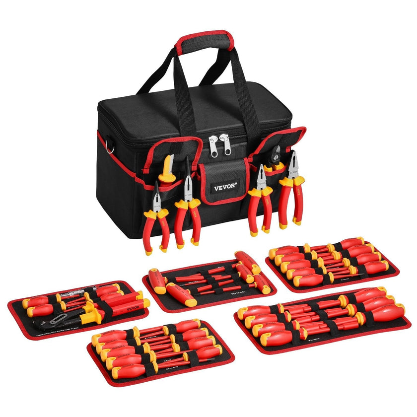 Insulated Screwdriver Set 50-Piece Insulated Tool Set for Electricians 1000V