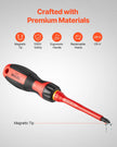 VEVOR Insulated Screwdriver Set 13-Piece Insulated Tool Set for Electricians