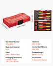 VEVOR Insulated Screwdriver Set 13-Piece Insulated Tool Set for Electricians