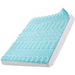 VEVOR Mattress Topper Soft Memory Foam Cooling Gel Infusion Queen Size 2 Inches