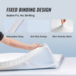 VEVOR Mattress Topper Soft Memory Foam Detachable & Washable Queen 3